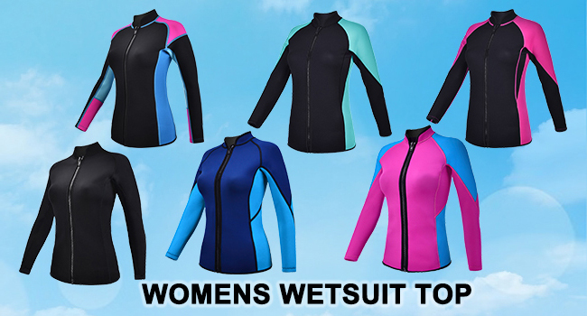 women wetsuit top
