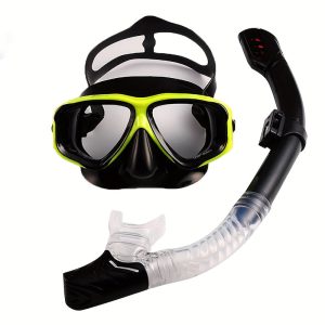 Adult snorkeling gear, snorkeling mask goggles and snorkeling kit, scuba mask, swim diving equipment
