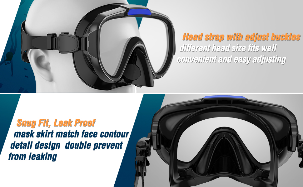 snorkel set adults
