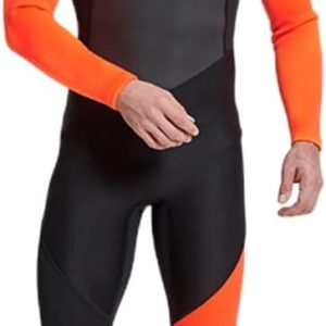 Diving Suit Mens 3mm Shorty Wetsuit Full Body Diving Suit Back Zip Wetsuit for Diving Snorkeling Surfing Swimming