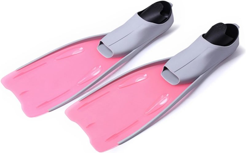 Swimming Fins Comfortable Silicone Scubas Diving Fins Adults Children Swimming Fins Beginner Swimming Training Equipment Swimming Flippers