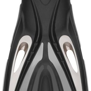 Diving Fins, Powerful Efficient Open Heel Scuba Diving Fins, Flippers for Snorkeling and Freediving with Adjustable Buckles