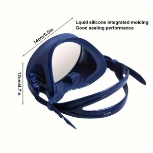 1pc wide Angle diving mask, adjustable swimming mask, suitable for diving, swimming, water sports training
