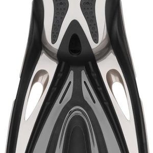 Diving Fins, Powerful Efficient Open Heel Scuba Diving Fins, Flippers for Snorkeling and Freediving with Adjustable Buckles
