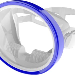 Diving Mask Scuba Mask Spearfishing Mask Freediving Water Mask Tempered Glass Oval HD Anti-Fog Scuba Goggles for Adults