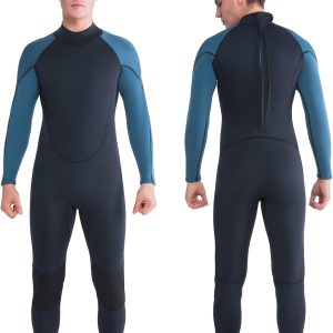 3mm Full Body Wetsuit for Women Men 3/2mm, 5/4mm Neoprene Wet Suits for Cold Water, Scuba Diving Suit Long Sleeve for Surfing Swimming Snorkeling
