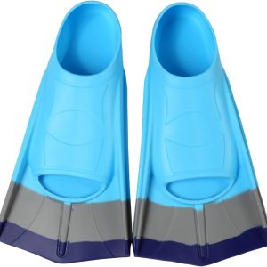 Kids Swim Fins,Short Fins Swimming Flippers for Lap Swimming and Training for Child,Girls,Boys