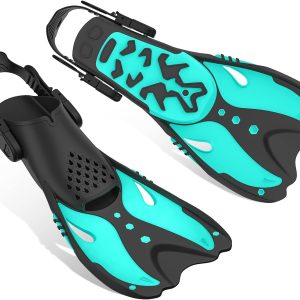 Adult Dving Fins Adjustable Short Swim Fins