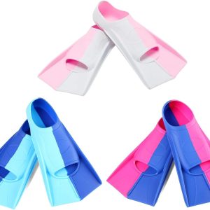 Swimming Fins Comfortable Silicone Scubas Diving Fins Adult Childrens Swimming Fins Starter Swimming Training Equipment Diving Training Shoes
