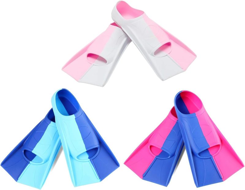 Swimming Fins Comfortable Silicone Scubas Diving Fins Adult Childrens Swimming Fins Starter Swimming Training Equipment Diving Training Shoes