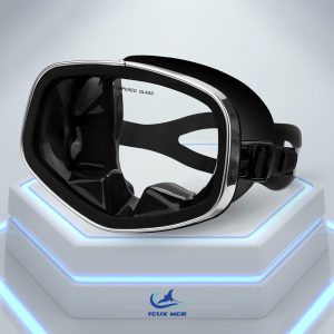 Scuba Mask with Drain Valve Wide View Suitable for Adults Scuba Diving, Free Diving, and Snorkeling Goggles Mask…