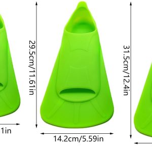 Silicone Professional Scubas Diving Fins Man Women Kids Swimming Surfings Beach Water Fins Flippers Scubas Diving Shoes Swimming Flippers