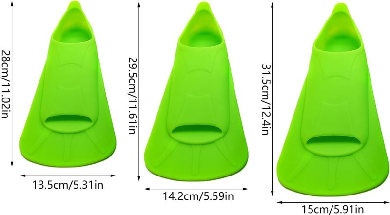Silicone Professional Scubas Diving Fins Man Women Kids Swimming Surfings Beach Water Fins Flippers Scubas Diving Shoes Swimming Flippers
