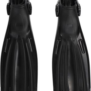 Diving Foot Fin, Ergonomic Adjustable Spring Laces Snorkeling Flippers Abrasion Resistant for Swimming