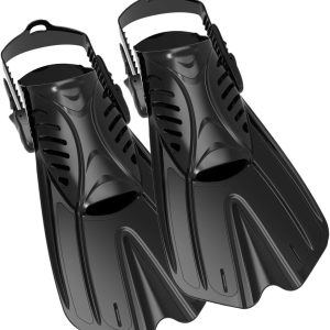Diving fins Snorkeling Gear for Adults Snorkel fins ，Swim fins Open, Adjustable, Men, Women, Children, Swim Flippers