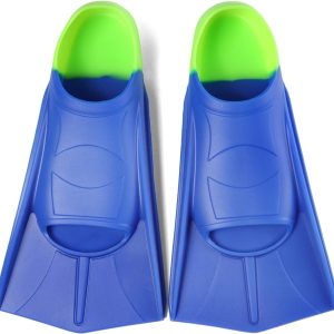Kids Swim Fins,Short Fins Swimming Flippers for Lap Swimming and Training for Child,Girls,Boys
