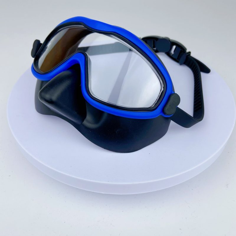 1pc large-frame diving mask, anti-fog and waterproof swimming glasses, suitable for water sports, swimming training
