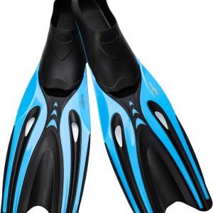 Swim Fins - Premium Scuba Diving Fins, Snorkel Fins for Adult & Kids - Versatile Diving Fins for Men, Women, Training & Lap Swimming - Dive & Snorkeling Fins for Adults, Boys & Girls