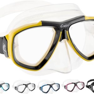 First Dive Mask with Inclined Lenses for Scuba Diving : Focus: Made in Italy