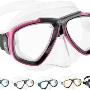 First Dive Mask with Inclined Lenses for Scuba Diving : Focus: Made in Italy