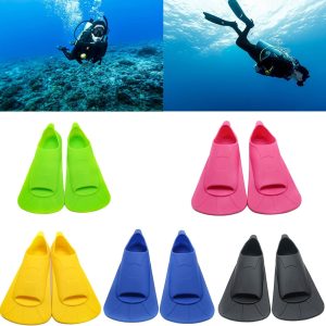 Silicone Professional Scubas Diving Fins Man Women Kids Swimming Surfings Beach Water Fins Flippers Scubas Diving Shoes Swimming Flippers