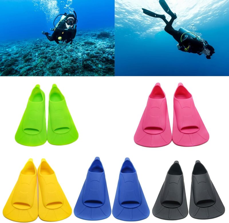Silicone Professional Scubas Diving Fins Man Women Kids Swimming Surfings Beach Water Fins Flippers Scubas Diving Shoes Swimming Flippers