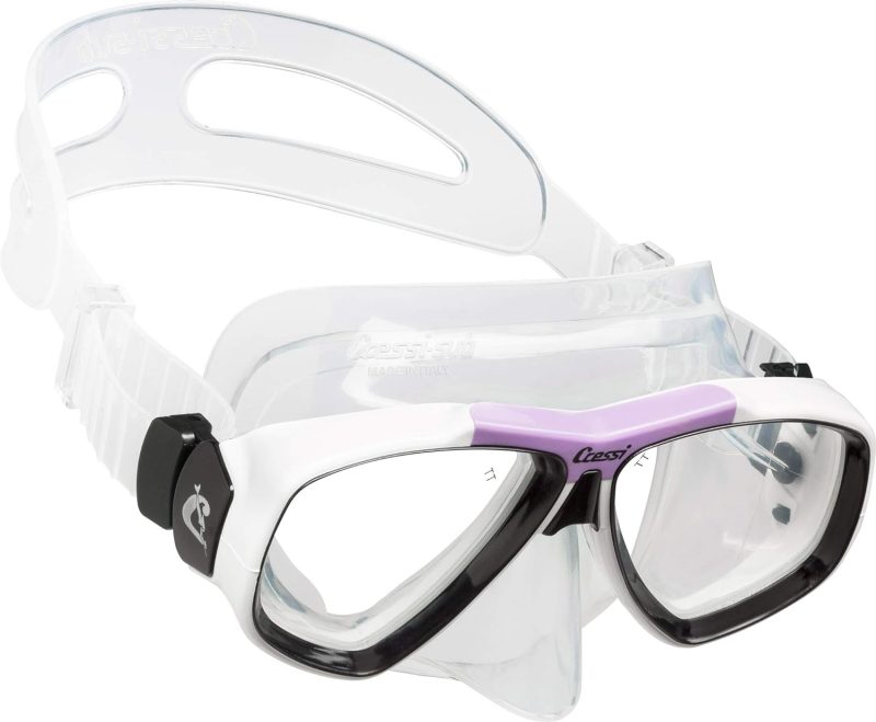 First Dive Mask with Inclined Lenses for Scuba Diving : Focus: Made in Italy