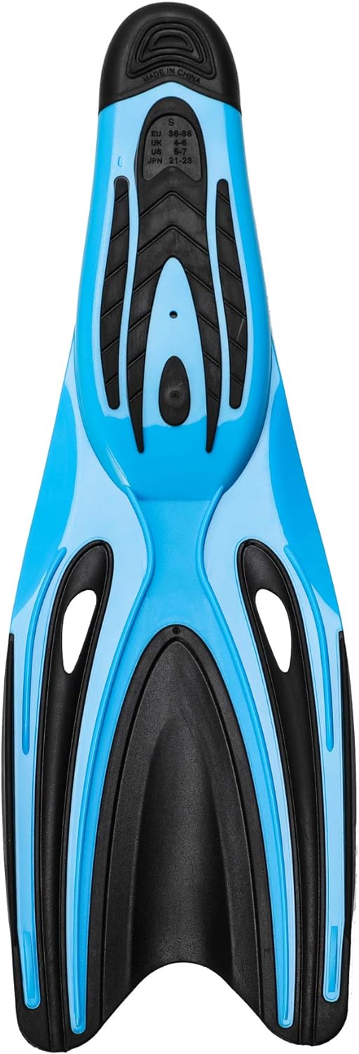 Swim Fins - Premium Scuba Diving Fins, Snorkel Fins for Adult & Kids - Versatile Diving Fins for Men, Women, Training & Lap Swimming - Dive & Snorkeling Fins for Adults, Boys & Girls