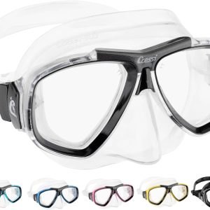 First Dive Mask with Inclined Lenses for Scuba Diving : Focus: Made in Italy
