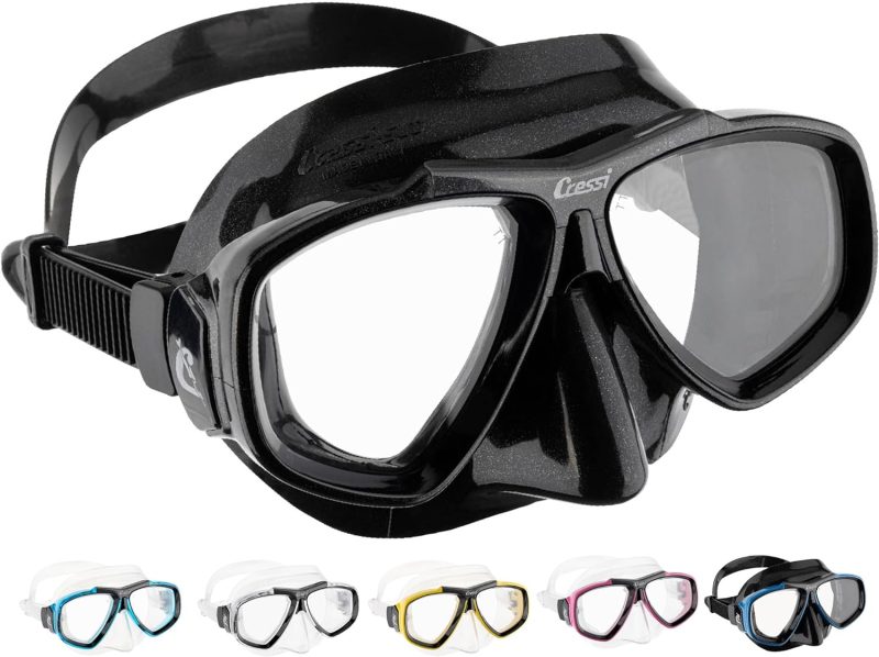 First Dive Mask with Inclined Lenses for Scuba Diving : Focus: Made in Italy