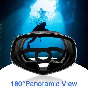 Scuba Mask with Drain Valve Wide View Suitable for Adults Scuba Diving, Free Diving, and Snorkeling Goggles Mask…