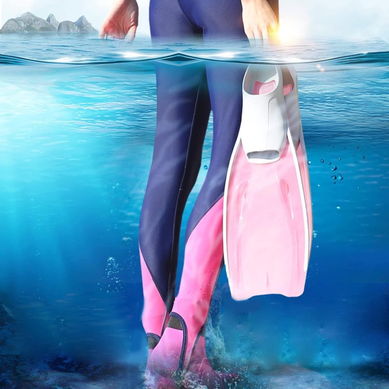Swimming Fins Comfortable Silicone Scubas Diving Fins Adults Children Swimming Fins Beginner Swimming Training Equipment Swimming Flippers
