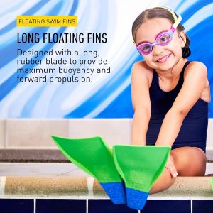 FINIS Long Floating Fins for Swimming and Snorkeling – Check Size Chart for Correct Sizing