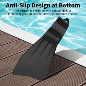 Float Tube Fin, One Size Adjustable Buckle, Float Tube Fins for Fishing for Diving, for Adult Men Women
