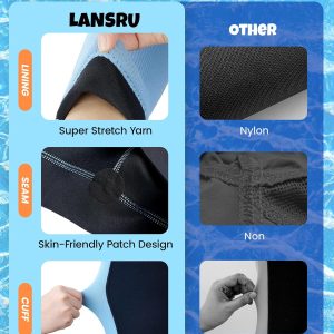 Kids Wetsuit for Girls 3/2mm CR Neoprene Thermal Diving Suits Back Zip UV Protection Full Wetsuit for Swimming Diving Surfing Snorkeling