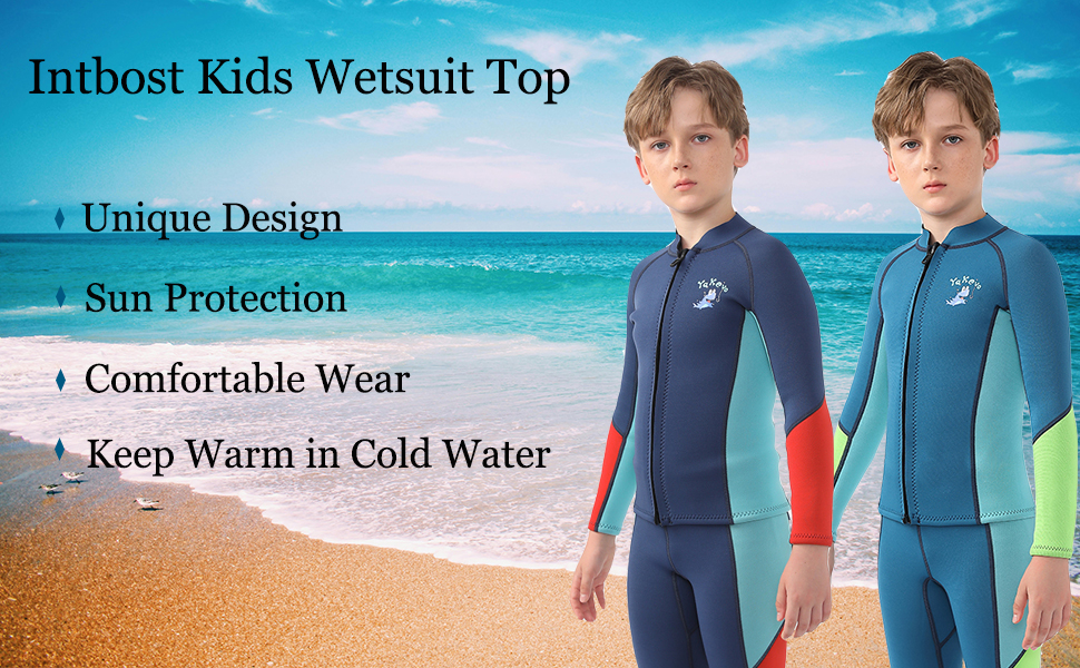 Wetsuit Top FOR boys