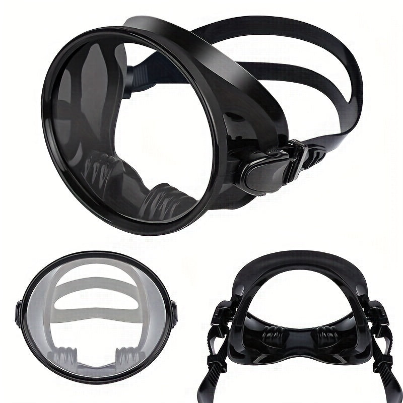 1pc wide Angle diving mask, adjustable swimming mask, suitable for diving, swimming, water sports training
