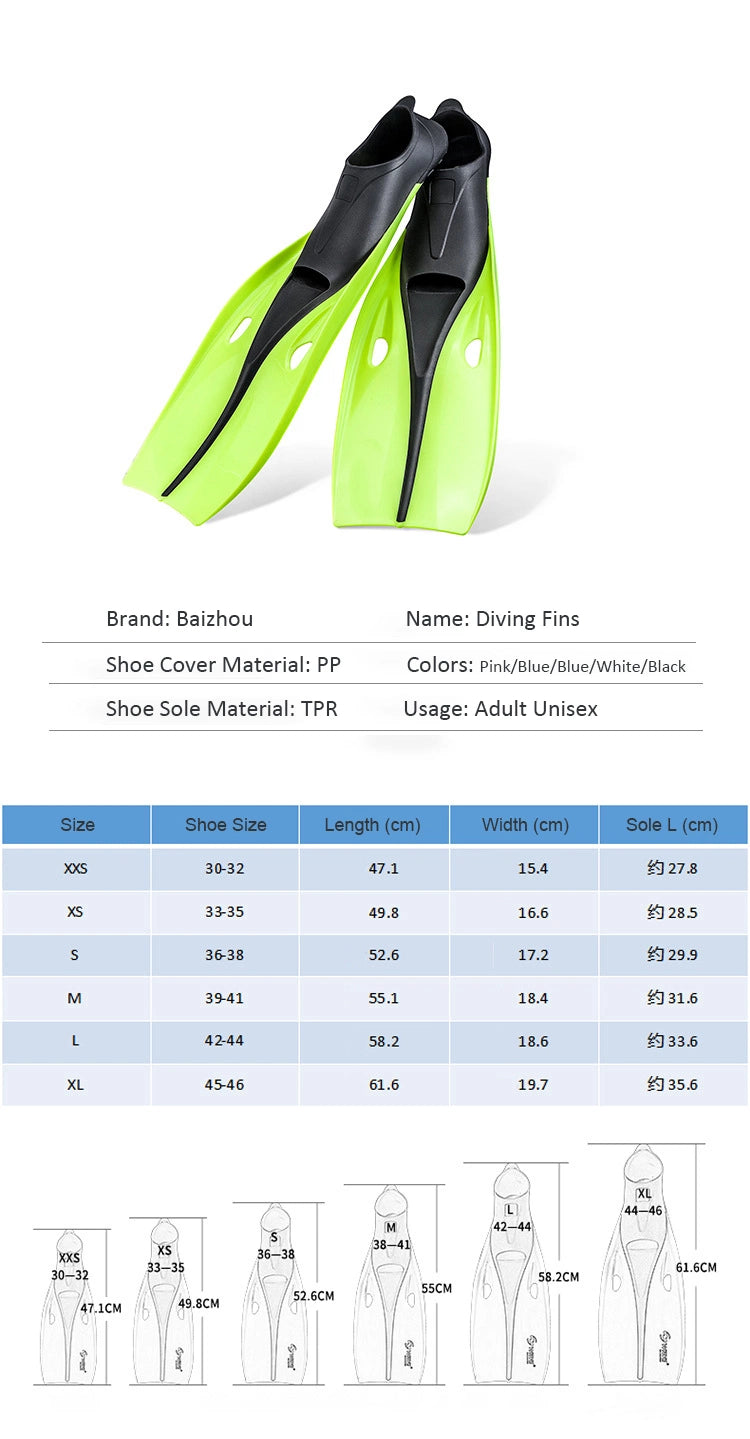 Double Eddy Current Hot Sale OEM Acceptable Adult Unisex Diving Fins