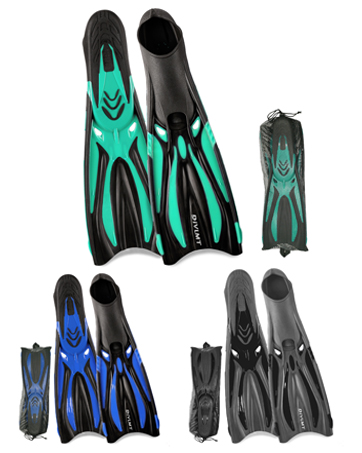 DiVLMT Adult Dive Snorkeling Fins
