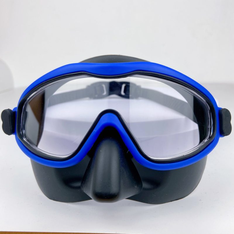 1pc large-frame diving mask, anti-fog and waterproof swimming glasses, suitable for water sports, swimming training