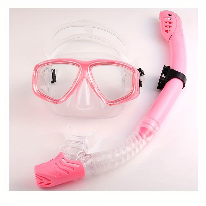 Adult snorkeling gear, snorkeling mask goggles and snorkeling kit, scuba mask, swim diving equipment