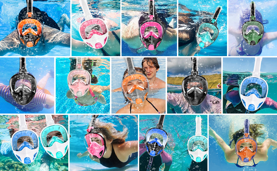 Full Face Snorkel Mask