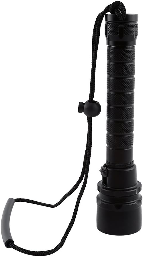 Cocoarm Dive Light, 2000 LM Underwater Flashlight Diving Torch with Hand Strap for Specially Designed for Diving