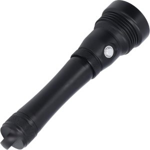 5000lm Diving Flashlight, Super Bright Underwater Diving Flashlight with 3 Modes, IP8 Waterproof Night Dive Torch 100 Meters Submersible Light