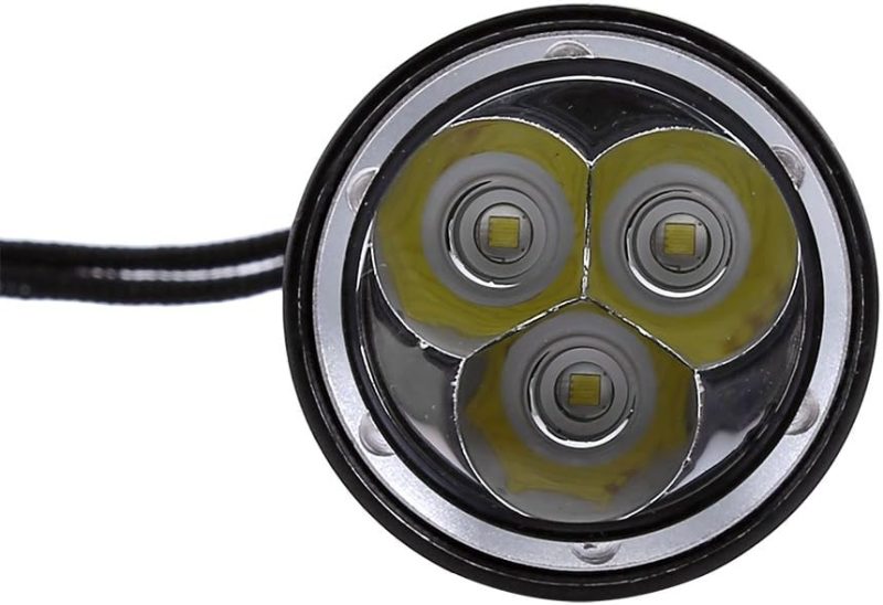 Cocoarm Dive Light, 2000 LM Underwater Flashlight Diving Torch with Hand Strap for Specially Designed for Diving