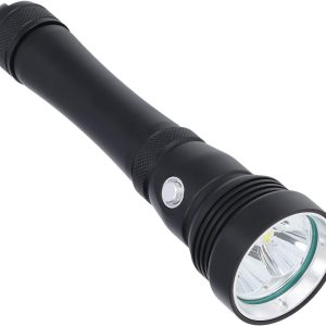 5000lm Diving Flashlight, Super Bright Underwater Diving Flashlight with 3 Modes, IP8 Waterproof Night Dive Torch 100 Meters Submersible Light