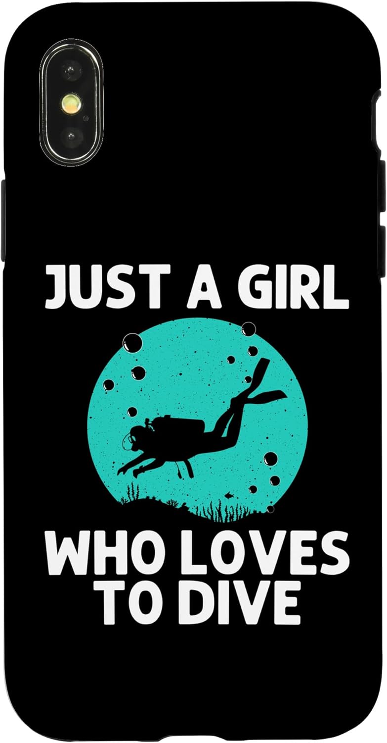 iPhone 14 Cool Scuba Diving For Girls Kids Divers Professional Diver Case
