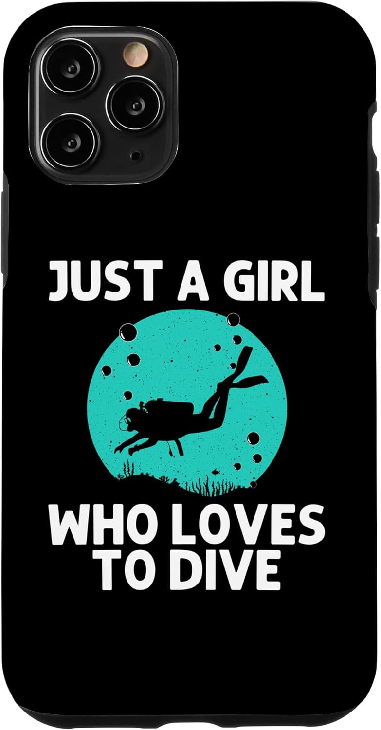 iPhone 14 Cool Scuba Diving For Girls Kids Divers Professional Diver Case