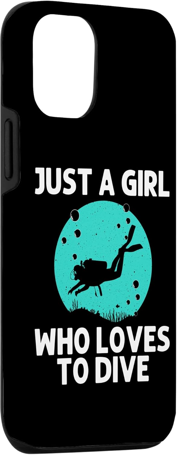 iPhone 14 Cool Scuba Diving For Girls Kids Divers Professional Diver Case
