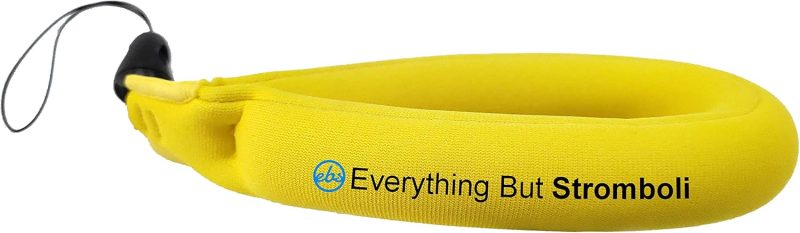 Everything But Stromboli Floating Wrist Strap Lanyard Camera Float for Waterproof Camera, GoPro Hero, Underwater Action Camcorder, Phone & Case